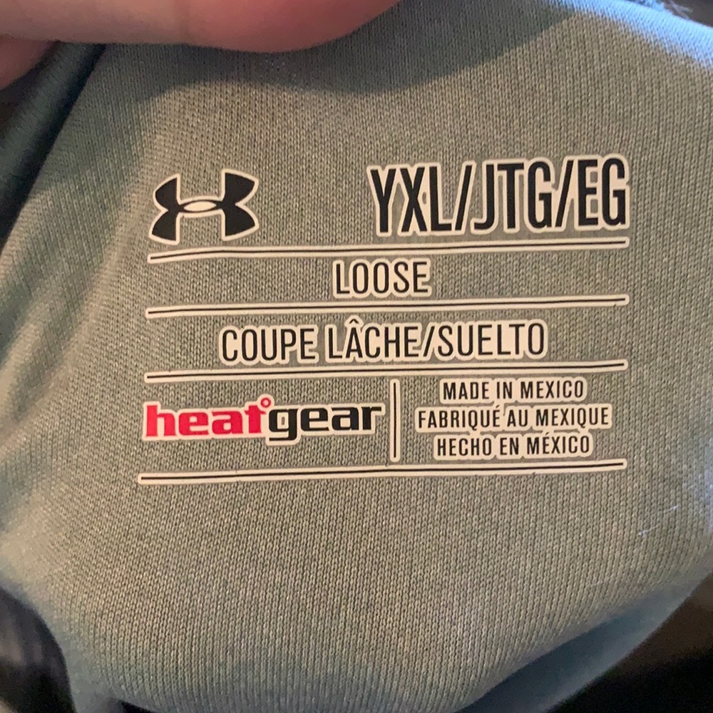 Under Armour Grey Kids T Shirt - Picture 2 of 5